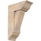 Ekena Millwork Traditional Traditional Smooth Bracket w/ Offset Brace, Douglas Fir, 7 1/2"W x 18"D x 26"H BKT0806X18X26TRA01SDF - alternate 1